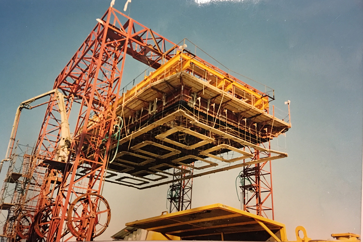 A Caisson Construction <br> at Patras Port 1